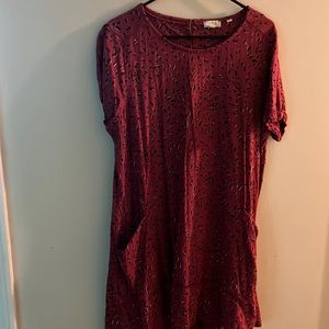 Nieve Shadow Dot Fat Face dress size 14